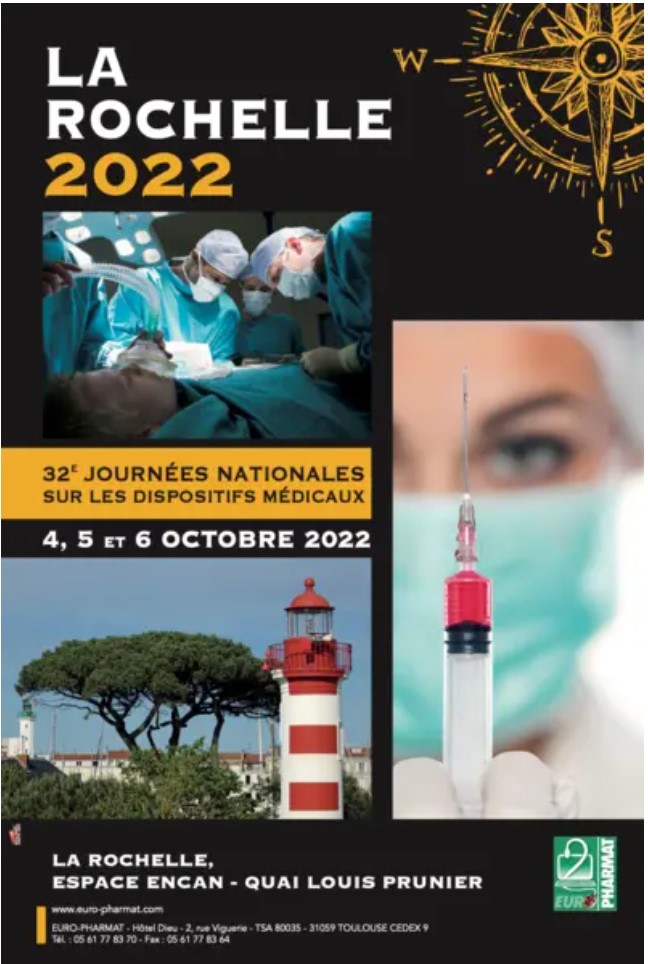 Covo sera à La Rochelle pour le salon Euro-Pharmat les 4-5 octobre 2022