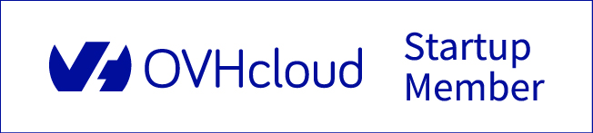 Logo OVH Cloud Startup Member