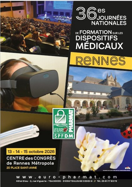 CoVO à Rennes pour les Journées Europharmat les 13-14 octobre 2026